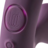 Фиолетовый универсальный вибратор Tilt - 12 см. купить в секс шопе