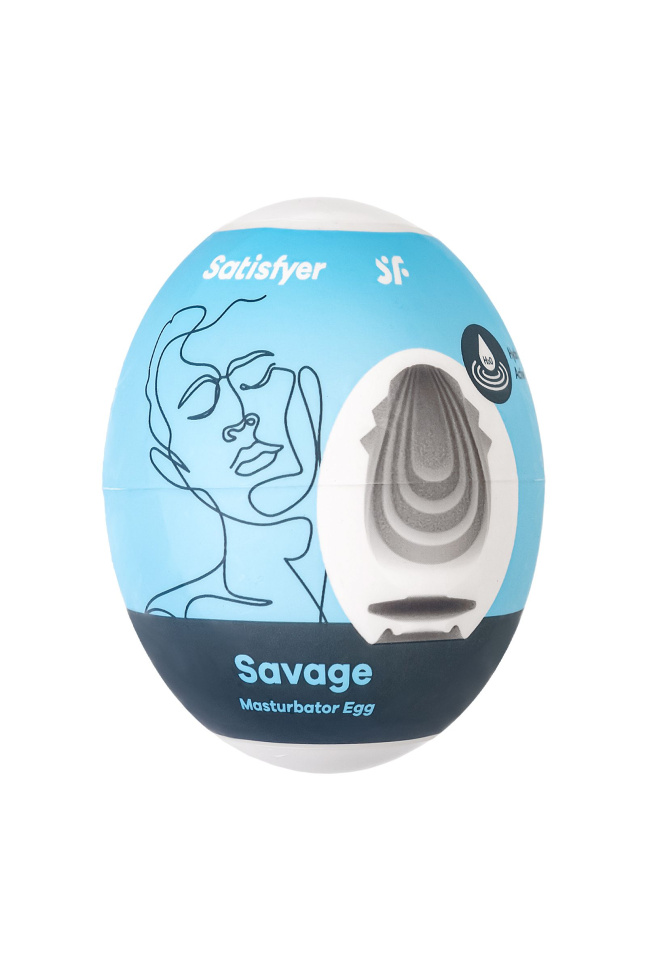 Мастурбатор-яйцо Satisfyer Savage Mini Masturbator купить в секс шопе
