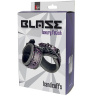 Фиолетово-чёрные наручники BLAZE HANDCUFF PURPLE купить в секс шопе
