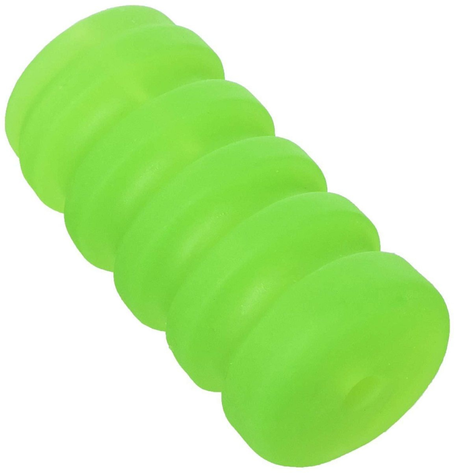 Зеленый мастурбатор с вибрацией Zolo Original Squeezable Vibrating Stroker купить в секс шопе