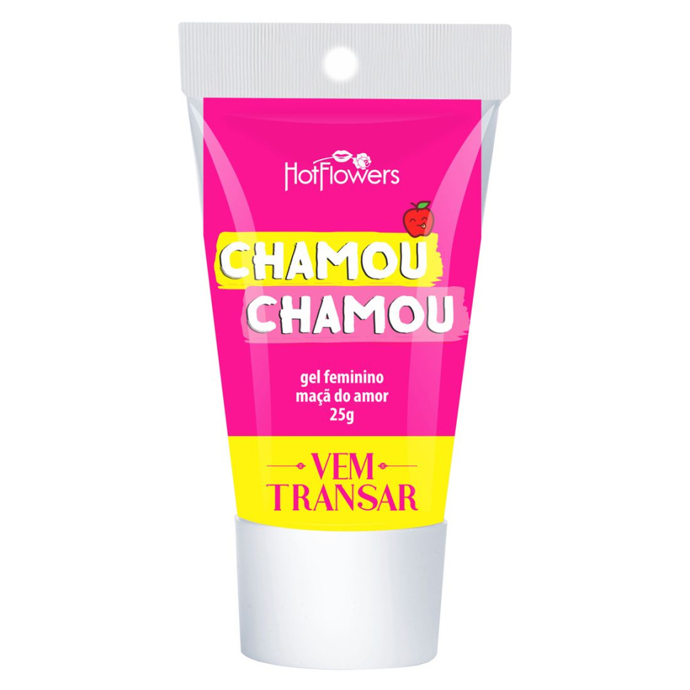 Клиторальный гель Chamou Chamou с ароматом яблока и согревающим эффектом - 25 гр. купить в секс шопе
