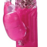 Ярко-розовый ротатор-кролик ROTATING RABBIT VIBE - 22 см. купить в секс шопе