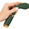 Зеленый стимулятор точки G Luxurious G-Spot Massager - 19,5 см. купить в секс шопе