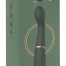 Зеленый стимулятор точки G Luxurious G-Spot Massager - 19,5 см. купить в секс шопе
