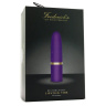 Фиолетовый перезаряжаемый вибростимулятор Lipstick Vibe купить в секс шопе
