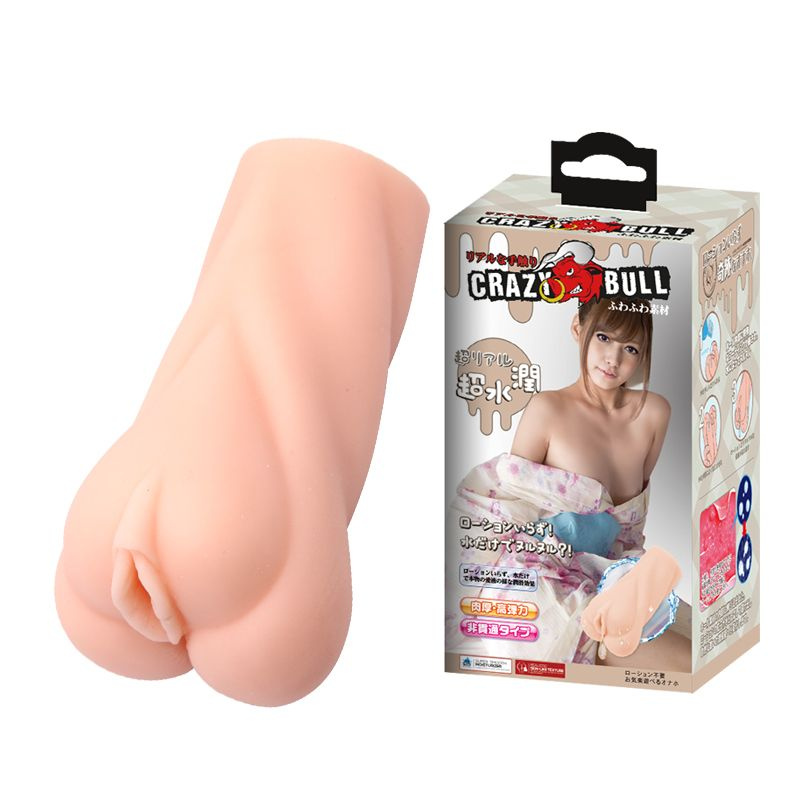 Мастурбатор-вагина Crazy Bull Heart Shape с эффектом смазки купить в секс шопе