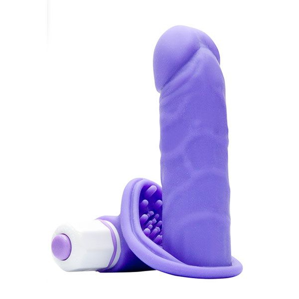 Фиолетовый вибростимулятор SEE YOU FINGERING PURPLE купить в секс шопе