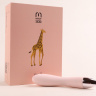 Силиконовый хай-тек вибромассажёр-жираф Giraffe - 16 см. купить в секс шопе