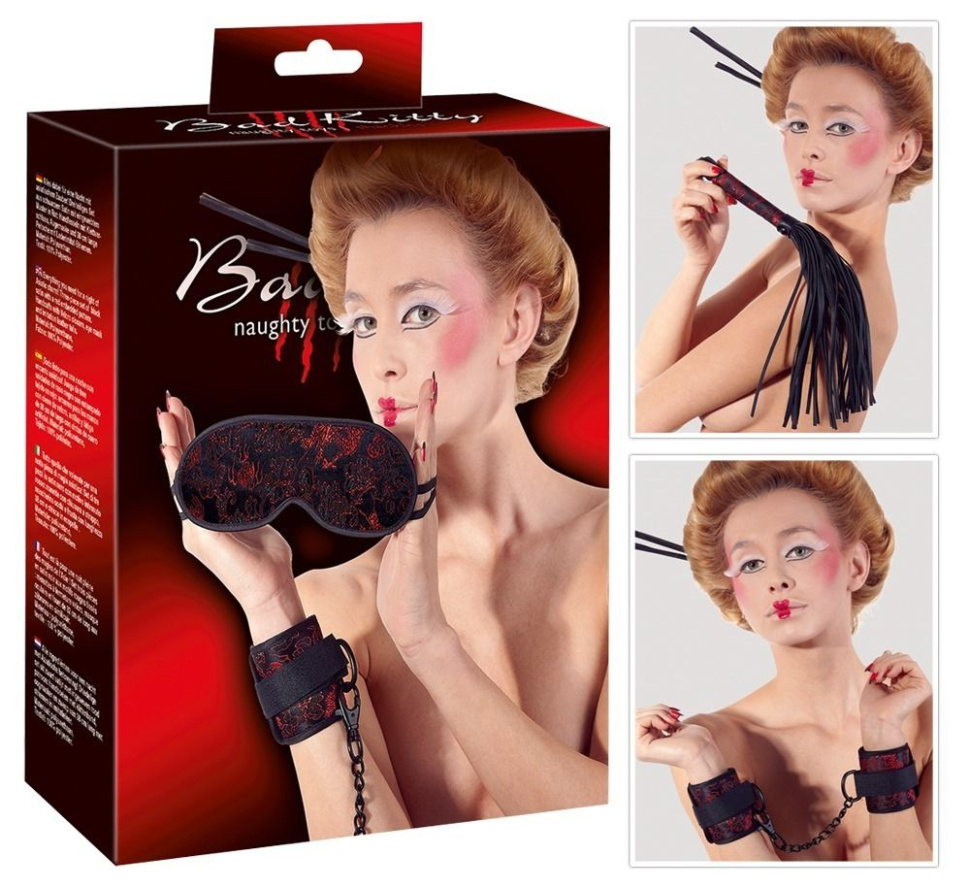 БДСМ-набор из трех предметов Asia-Erotik-Set купить в секс шопе
