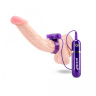 Набор из 2 фиолетовых эрекционных колец с вибрацией купить в секс шопе