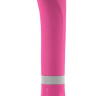 Розовый G-стимулятор с вибрацией Bgood Deluxe Curve - 19,3 см. купить в секс шопе