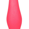 Розовая анальная пробка с узеньким кончиком - 14 см. купить в секс шопе