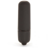 Черная вибропуля X-Basic Bullet Mini One Speed - 5,9 см. купить в секс шопе