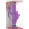 Фиолетовый силиконовый вибратор MONARCH - 15 см. купить в секс шопе