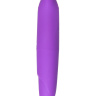 Фиолетовый мини-вибратор с вытянутым кончиком - 12,5 см. купить в секс шопе