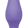 Фиолетовая анальная пробка Los Analos Lila Analplug - 13 см. купить в секс шопе