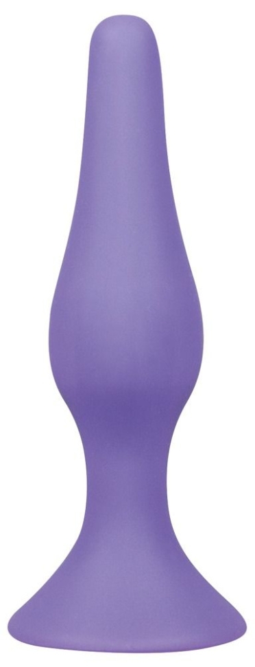 Фиолетовая анальная пробка Los Analos Lila Analplug - 13 см. купить в секс шопе