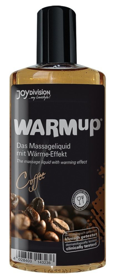 Разогревающее масло WARMup Coffee - 150 мл. купить в секс шопе