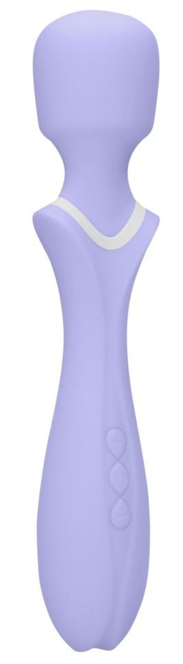 Фиолетовый вибромассажер-жезл Jiggle купить в секс шопе