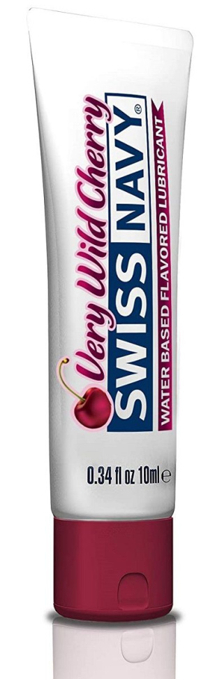 Лубрикант Swiss Navy Very Wild Cherry Lube с ароматом вишни - 10 мл. купить в секс шопе