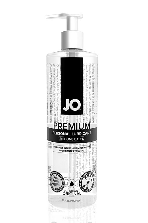 Нейтральный лубрикант на силиконовой основе JO Personal Premium Lubricant - 480 мл. купить в секс шопе