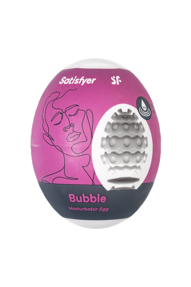 Мастурбатор-яйцо Satisfyer Bubble Mini Masturbator купить в секс шопе