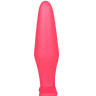Розовая анальная пробка - 14 см. купить в секс шопе