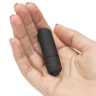 Черная вибропуля X-Basic Bullet Mini 10 speeds - 5,9 см. купить в секс шопе