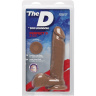 Фаллоимитатор-мулат The D Perfect D 8  Caramel - 20,3 см. купить в секс шопе