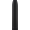 Черный матовый пластиковый вибратор - 14 см. купить в секс шопе