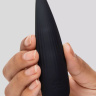 Черная вибропуля Sensation Rechargeable Flickering Tongue Vibrator купить в секс шопе