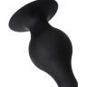Черная анальная втулка Spade S - 8 см. купить в секс шопе