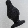 Черная анальная втулка Spade S - 8 см. купить в секс шопе