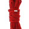 Красная веревка для шибари DELUXE BONDAGE ROPE - 5 м. купить в секс шопе