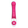 Розовый стимулятор G-точки с клиторальным отростком The G-spot Rabbit - 22 см. купить в секс шопе
