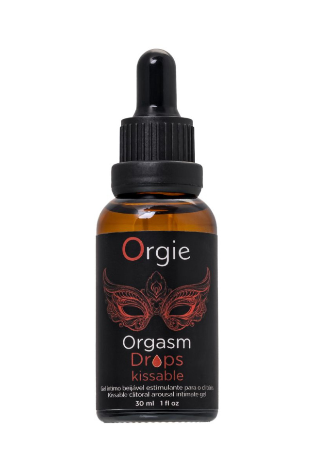 Интимный гель для клитора ORGIE Orgasm Drops Kissable - 30 мл. купить в секс шопе