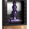 Фиолетовая анальный виброёлочка Petite Sensations Bubbles - 10,8 см. купить в секс шопе