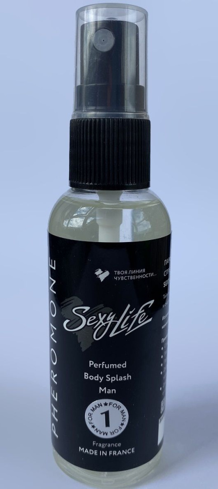 Мужской парфюмированный спрей с феромонами Sexy Life №1 - 50 мл. купить в секс шопе