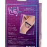 Черное украшение на ногу H.E.L. Kris купить в секс шопе