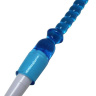 Голубой гелевый анальный вибратор - 25 см. купить в секс шопе