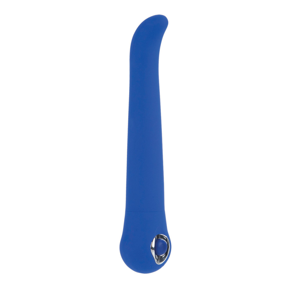 Синий вибратор Body   Soul Cherish - 16,5 см. купить в секс шопе