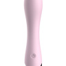 Нежно-розовый вибростимулятор Loving - 18 см. купить в секс шопе