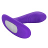 Фиолетовый вибромассажёр простаты Silicone Remote Pinpoint Pleaser купить в секс шопе