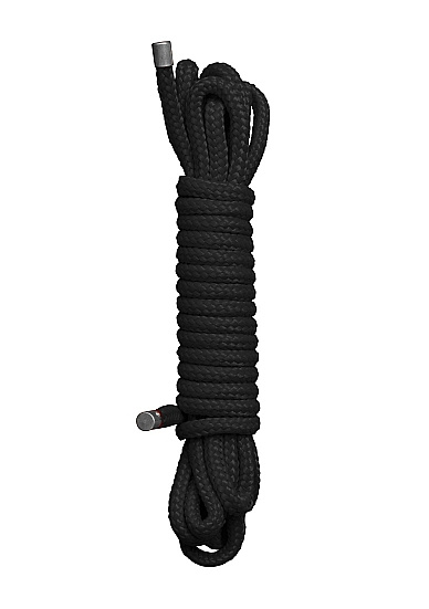 Черная веревка для бандажа Japanese rope - 10 м. купить в секс шопе
