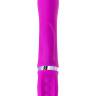 Лиловый вибратор с клиторальным стимулятором JOS JOLY - 19,6 см. купить в секс шопе