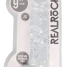 Прозрачный фаллоимитатор Realrock Crystal Clear 9 inch - 25 см. купить в секс шопе