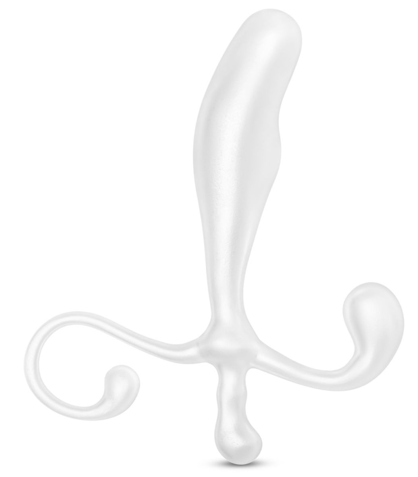 Белый стимулятор простаты Prostimulator VX1 - 12,7 см. купить в секс шопе