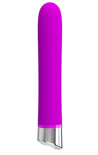 Лиловый вибратор Randolph - 16,7 см. купить в секс шопе