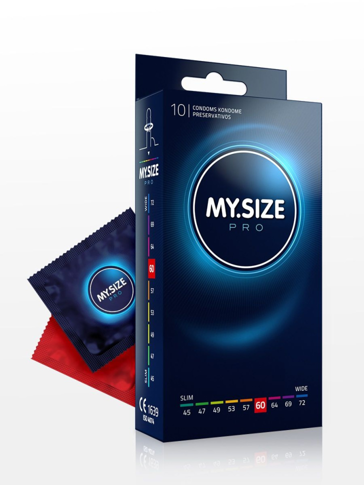 Презервативы MY.SIZE размер 60 - 10 шт. купить в секс шопе