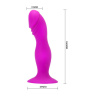 Силиконовый анальный стимулятор - 16 см. купить в секс шопе